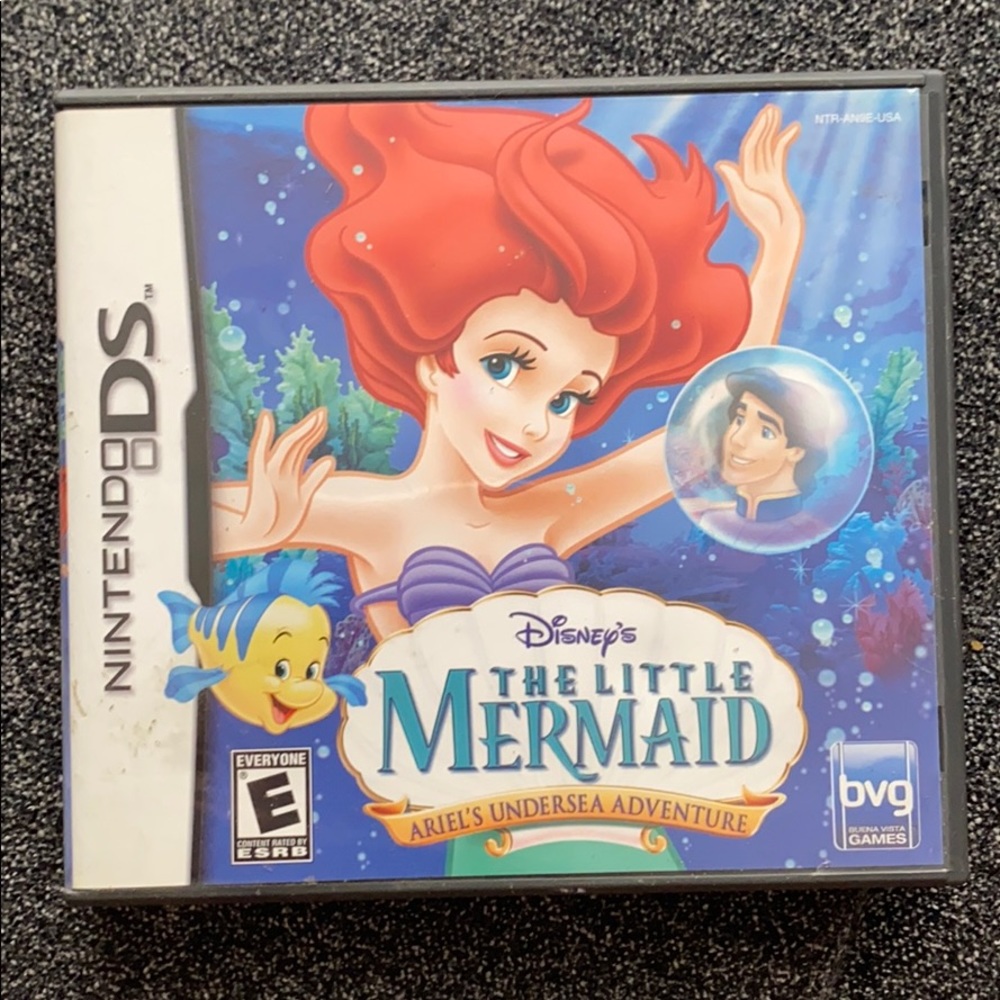 Nintendo Ds game “The little Mermaid”